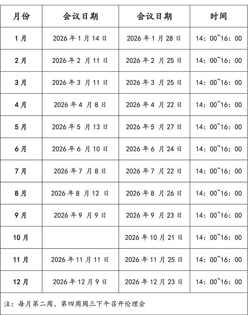 2026年伦理委员会会议时间表.jpg 2026年伦理委员会会议时间表.jpg